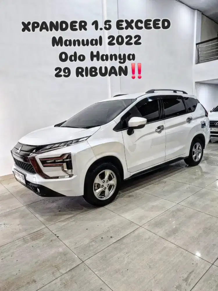ODO 29RB‼️ XPANDER 1.5 EXCEED Manual 2022 / 2023 putih mitsubishi
