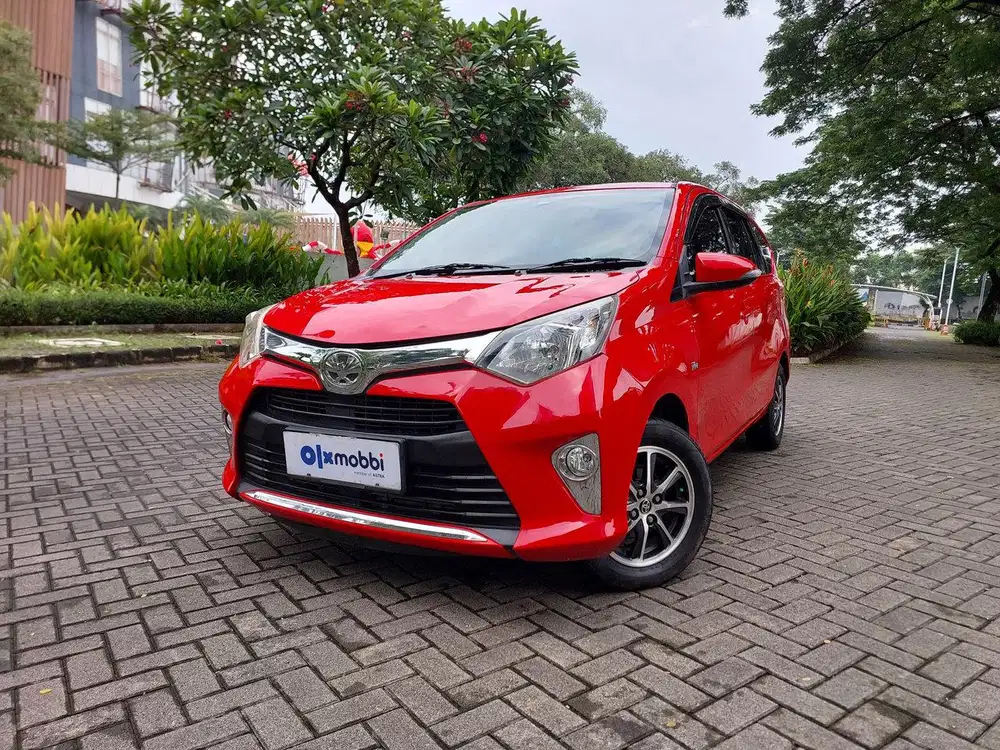 TDP 1 JUTA Toyota Calya 1.2 G Bensin-AT 2018 Merah CAGMD