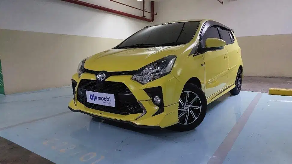 TDP 7,JT, Toyota Agya 1.2 GR Sport Bensin-AT Kuning 2021