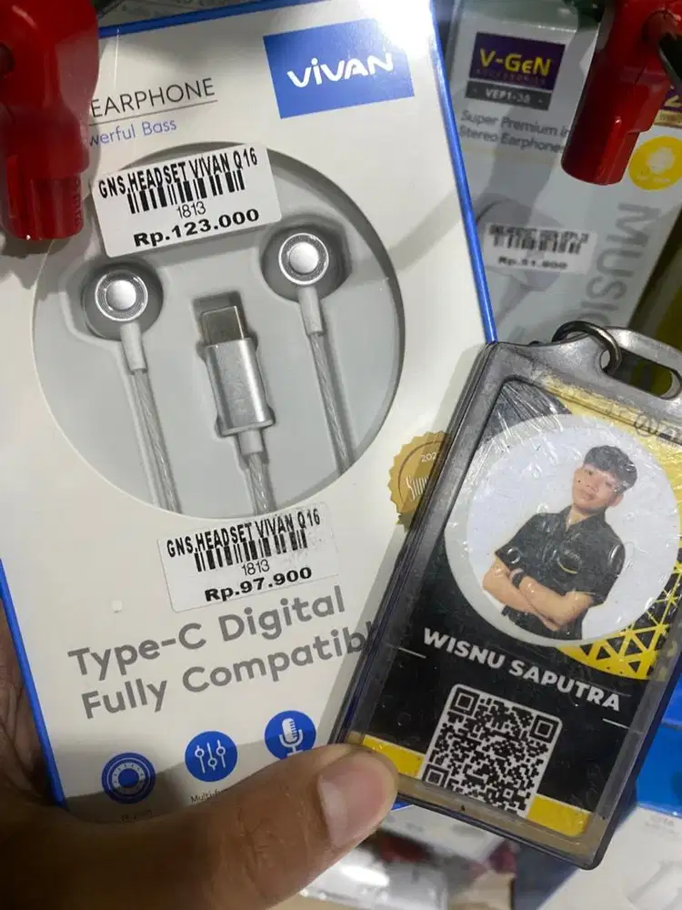 HEADSET VIVAN Q16|ATLANTIS DAHSYAT