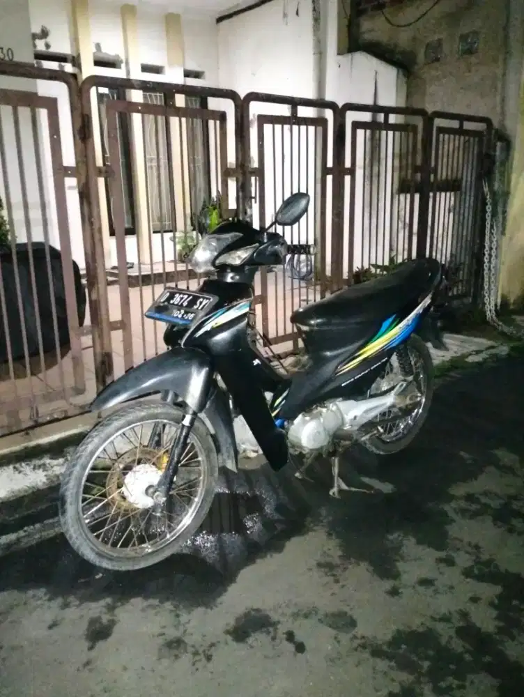 Honda Supra Fit 100 New 2006 Original Mulus Lengkap Pajak Telat