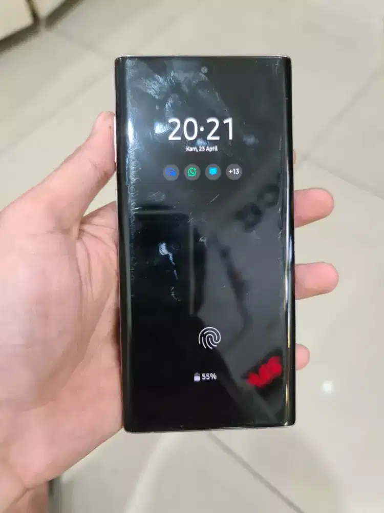 SAMSUNG NOTE 10 SEIN
RAM 8/256