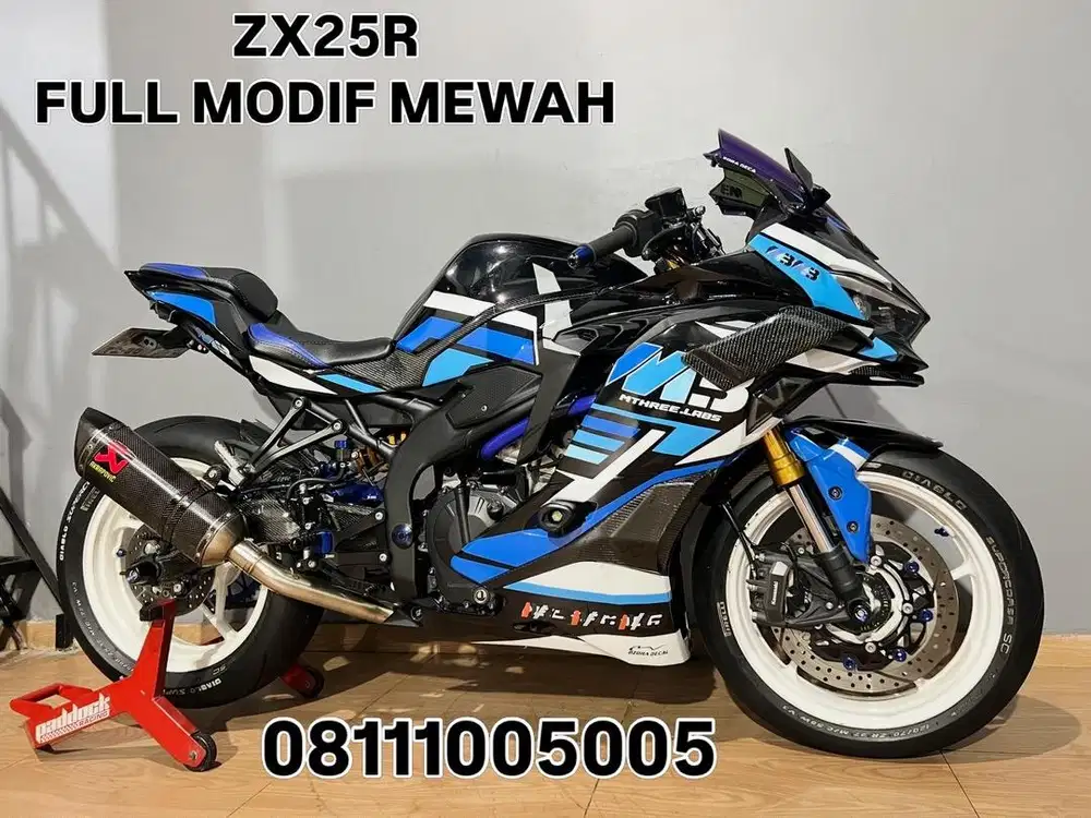 MODIF MEWAH KAWASAKI ZX25R NON ABS SUPERBB NO ZX25RR
