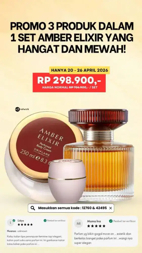 DISKON PARFUME AMBER