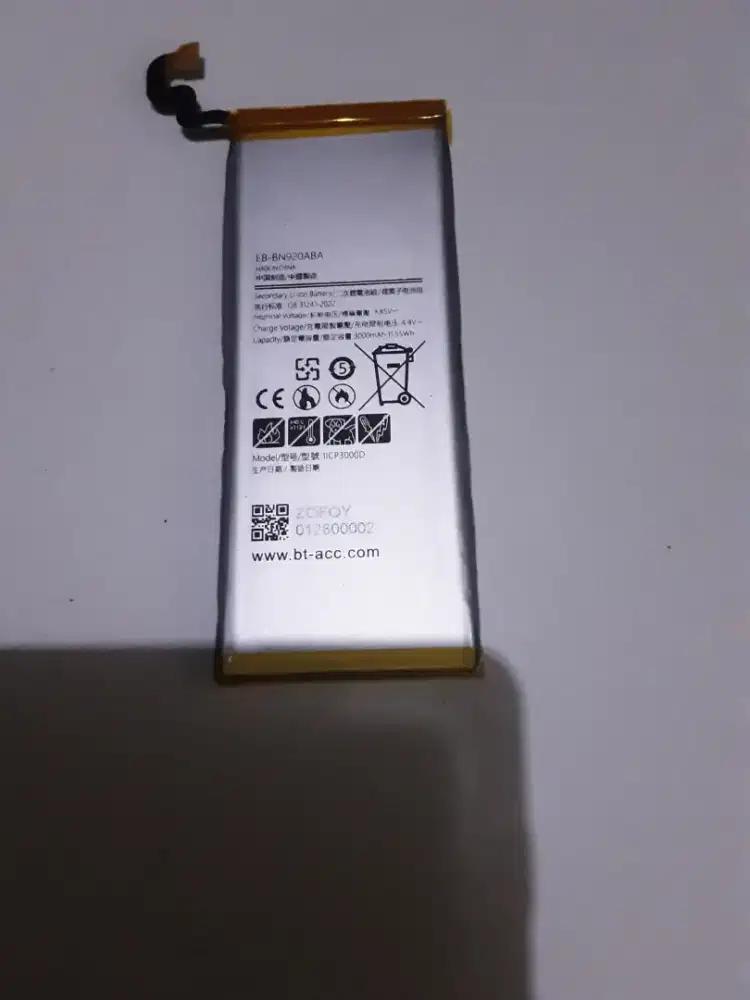 Baterai samsung note 5