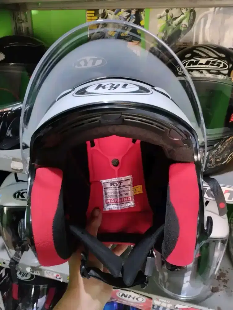 Helm kyt dj maru putih size L