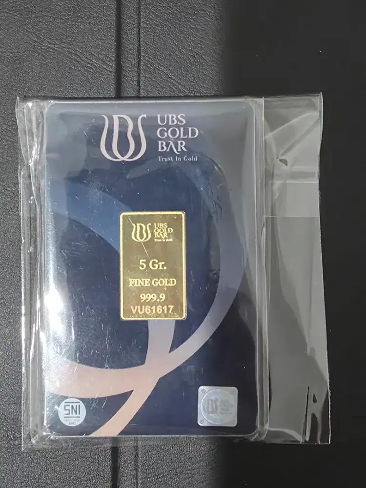 Emas antam ubs 5 gr  lengkap dengan surat pembelian stok terbatas