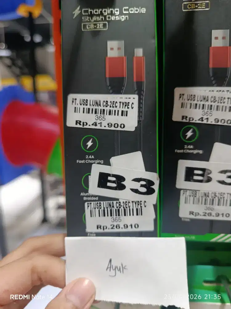 PT USB LUNA CB-2EC TYPE C | ATLANTIS DAHSYAT