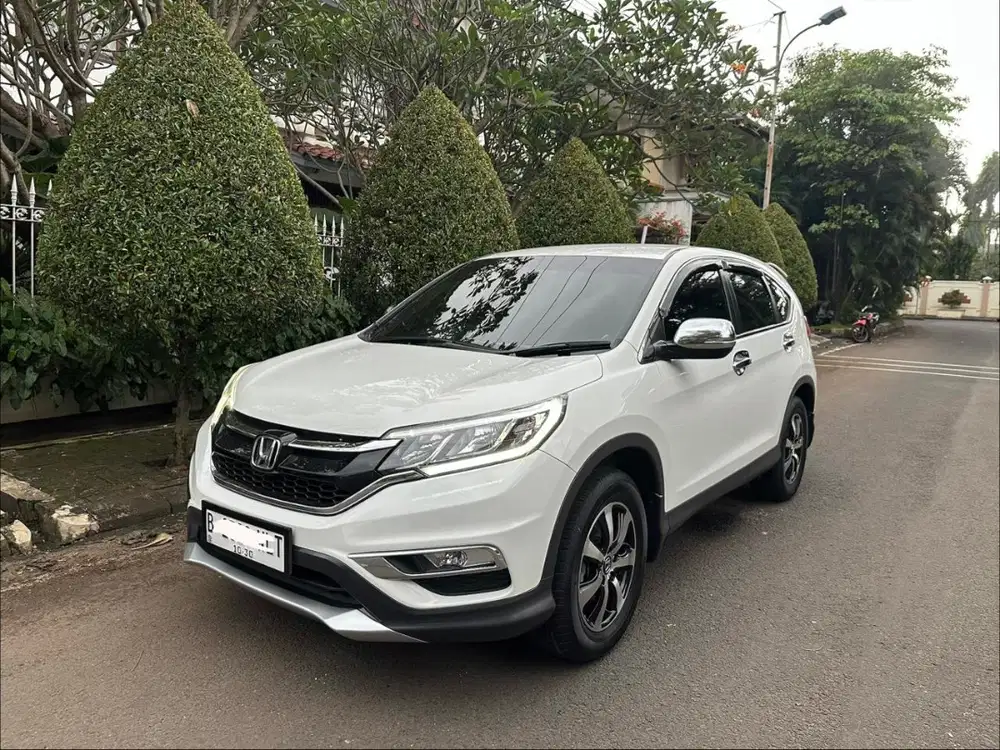 HONDA CRV 2.0 AT FACELIFT 2015 WHITE PUTIH JAKARTA TIMUR