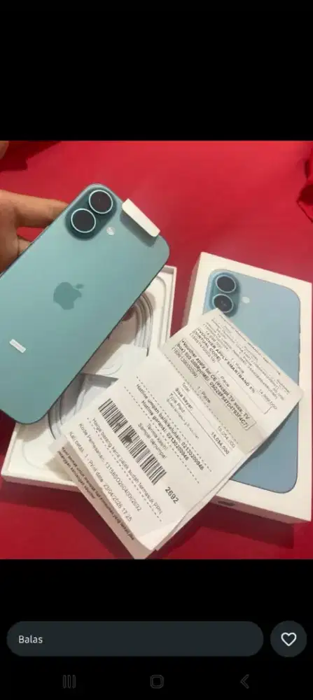 Jual iPhone 16 128 gb