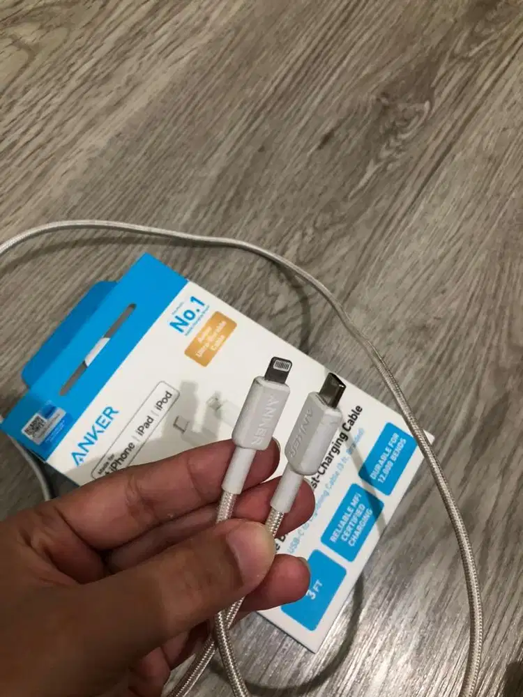 Anker kabel iphone type c to lighting