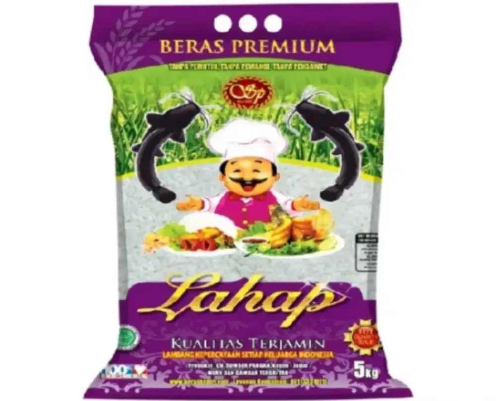 Beras Lahap Premium 5kg