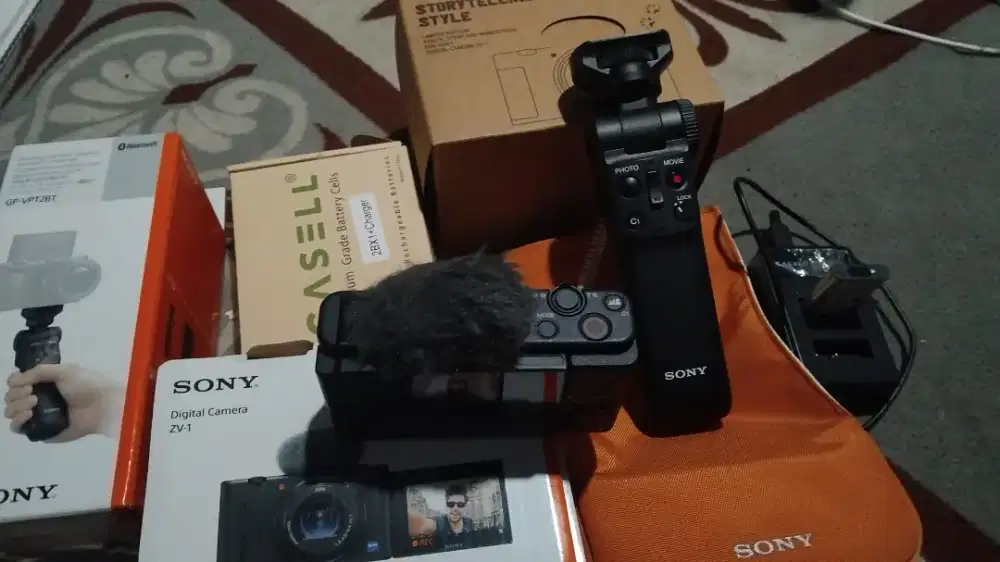 Kamera sony ZV 1 fullset gress