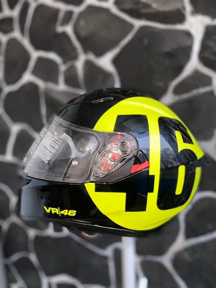 Helm AGV K3SV TOP Bollo 46 Black K3 SV Original Full