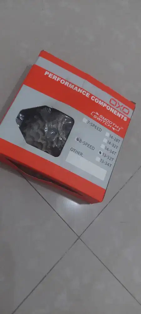 Sprocket gear drat ulir 8 speed