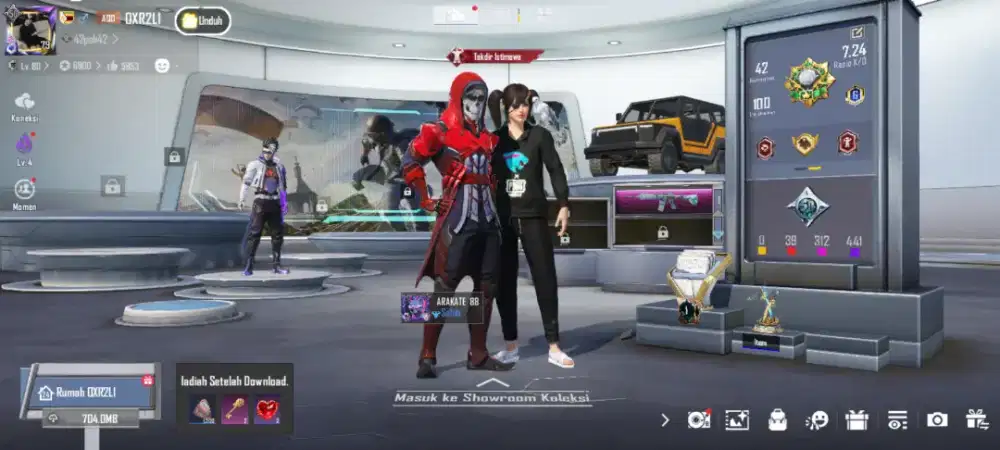 Jual akun PUBG mobile