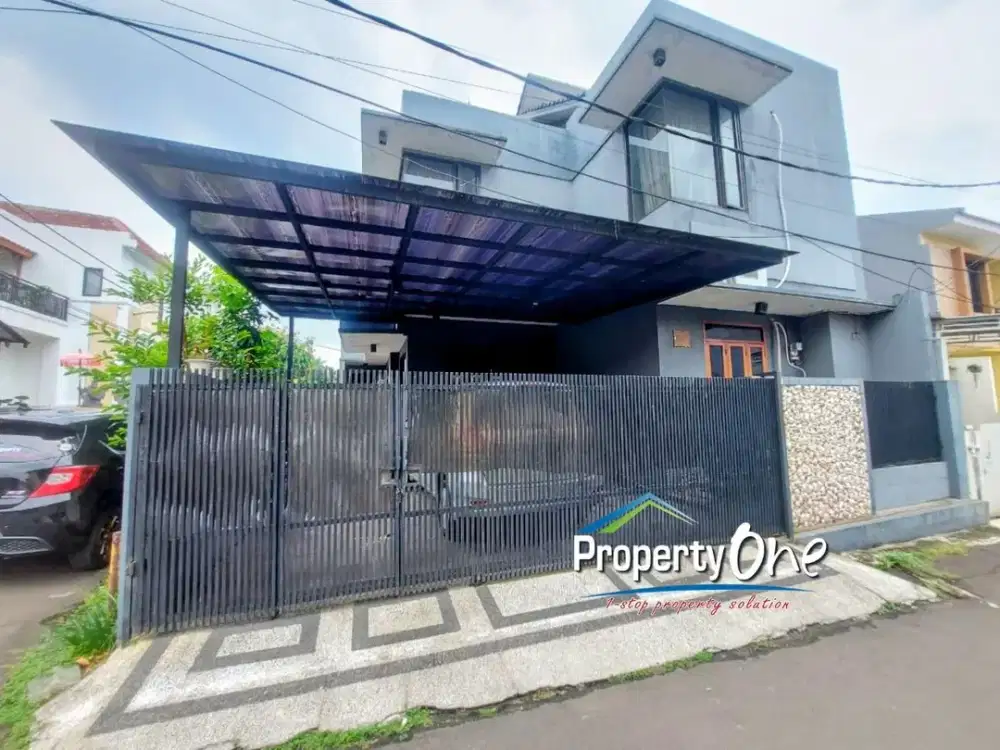 Jual Rumah Posisi Hook di Vila Dago Pamulang Dekat Ciputat dan BSD