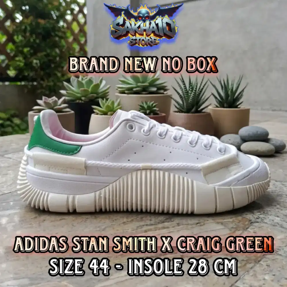 SEPATU PRIA/WANITA CASUAL AD1DAS STAN SMITH x CRAIG GREEN