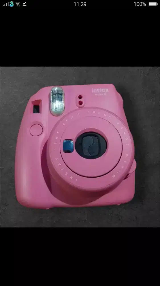 KAMERA INSTAX MINI 9 HAND STRAP CLOUS-UP LENS ATTACHMENT