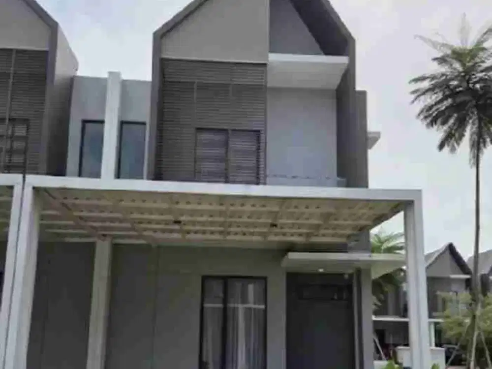 Rumah cantik scandinavian posisi hook dalam Cluster Exclusive Graha Bintaro
