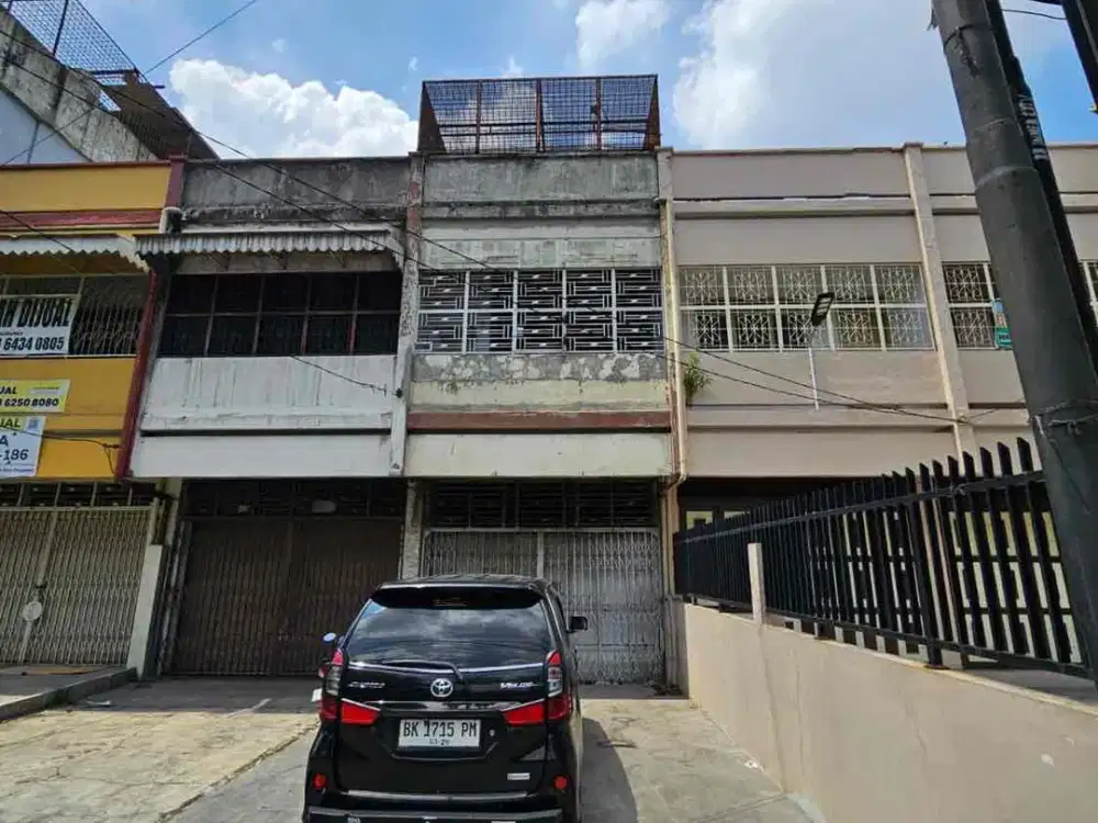 Ruko Strategis Usaha H M Yamin Medan