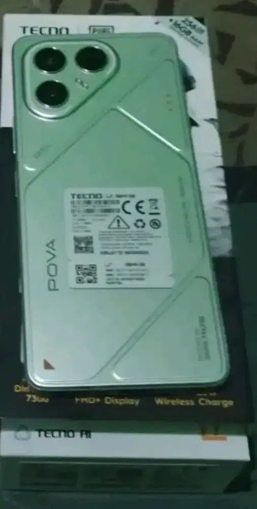 Tecno pova 7 5G 8/256 Fullset nego