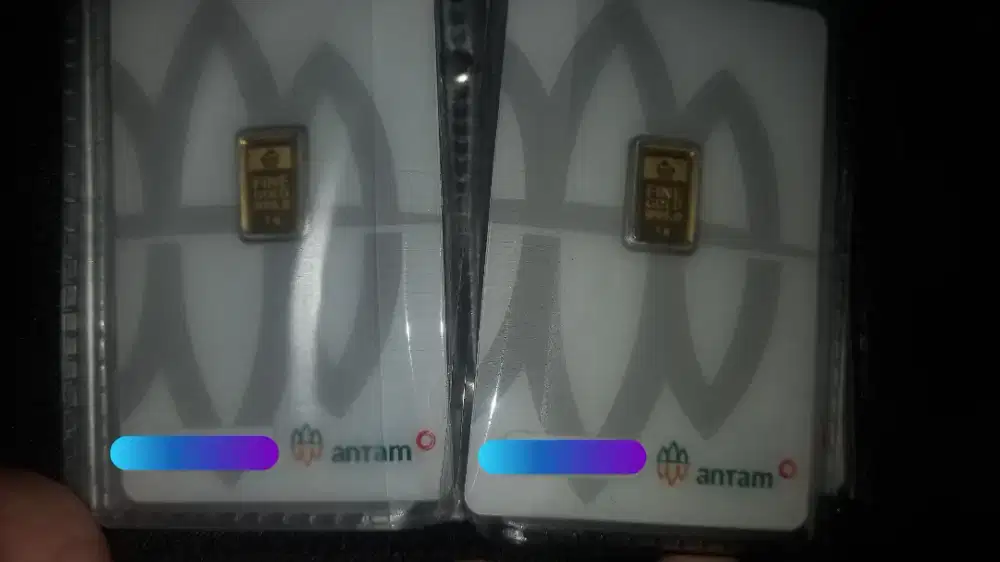 Antam 1 gram tahun 2026, 2keping