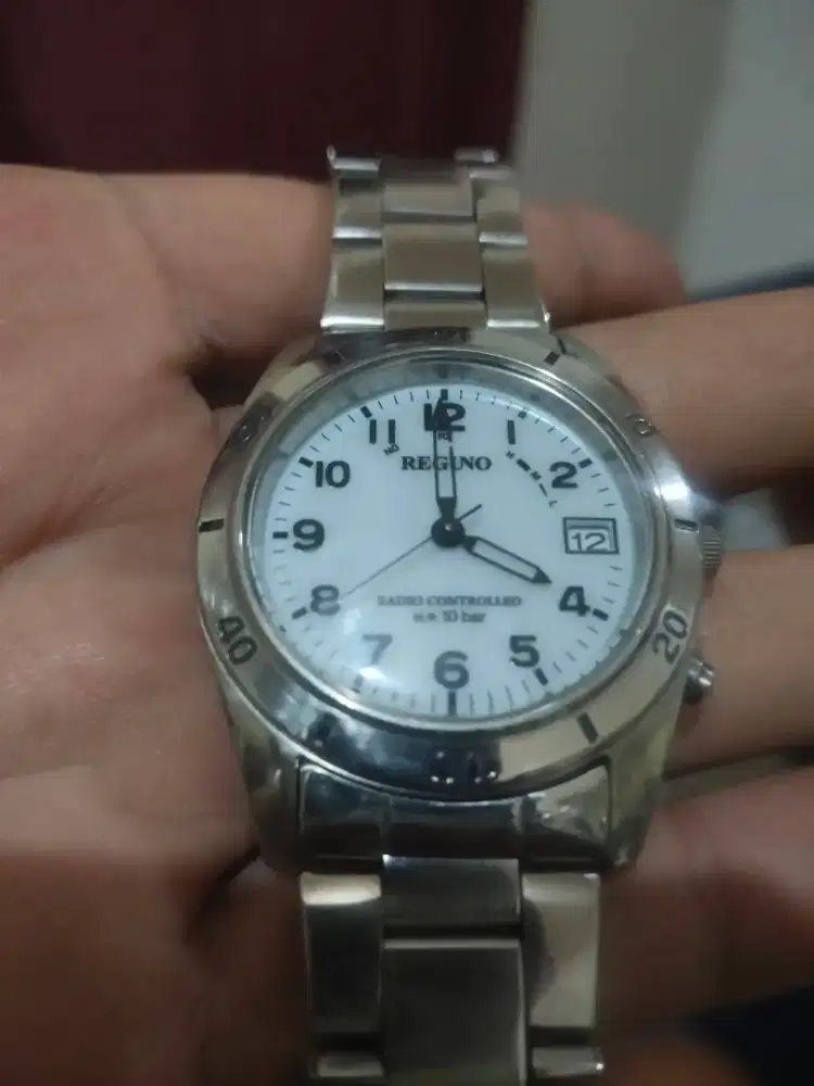 Jam Citizen Reguno Radio Wave Controlled Solar