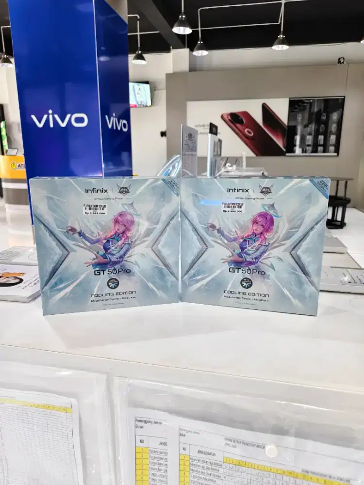 INFINIX GT 50 PRO 12/256GB GARANSI RESMI 1 TAHUN