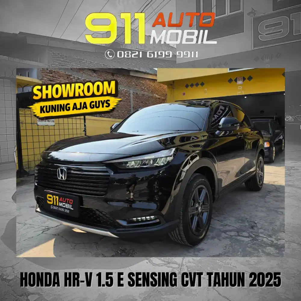[ LIKE NEW ] HONDA HRV HR-V 1.5 E SENSING CVT TAHUN 2025