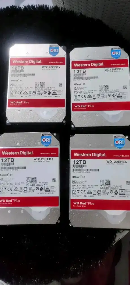HDD NAS internal 12TB WD red plus