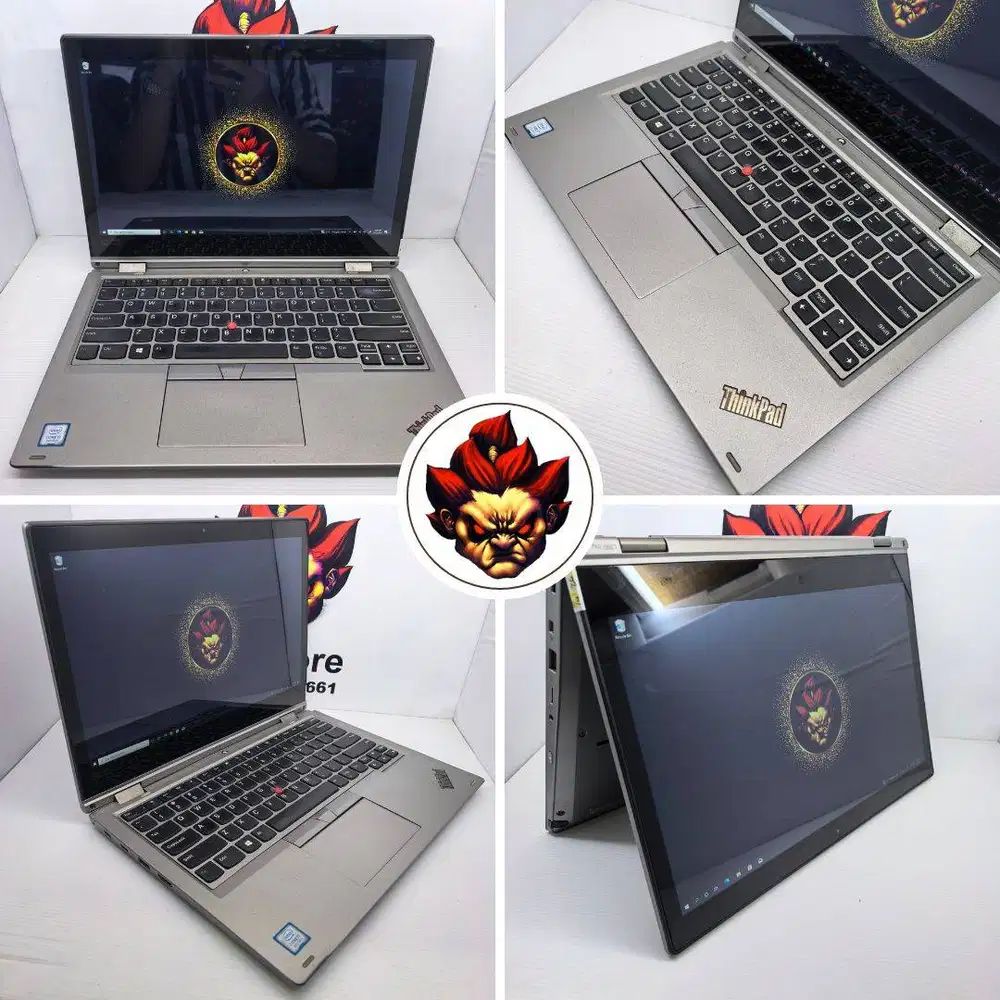 MULUS NO MINUS : Lenovo Yoga L390 Silver core i7 gen 8 16/256 Touchscr