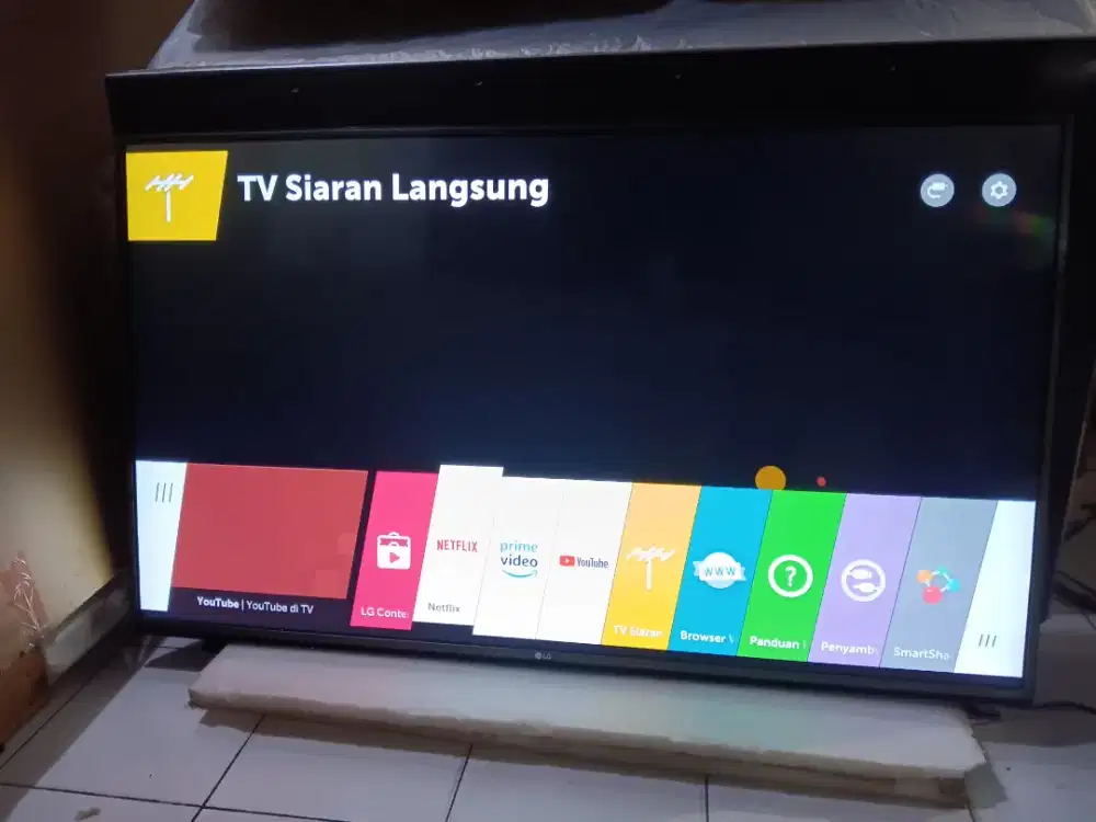 Tv LG 55 inch smart UHD 4k