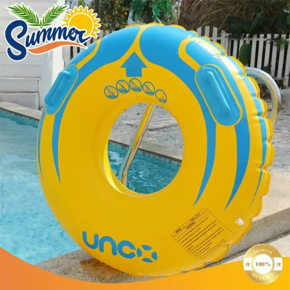 Pelampung Ban Renang Kuning Single