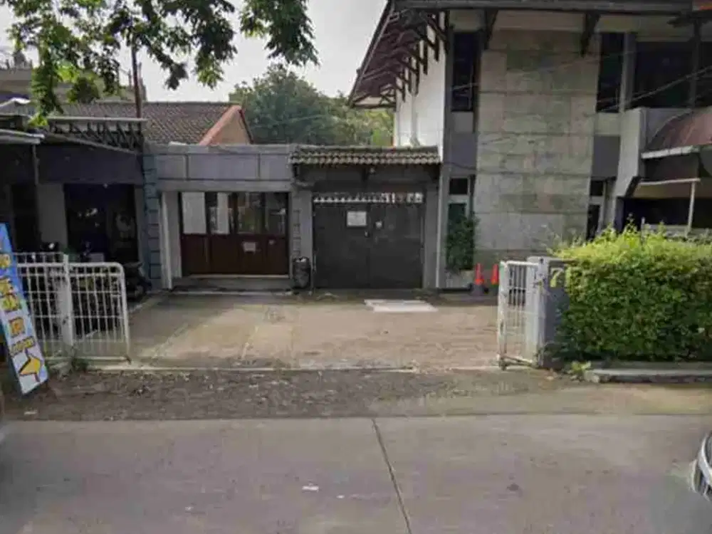 dijual tanah dan bangunan 2 lantai di jl sayap soekarno hatta cocok untuk penginapan