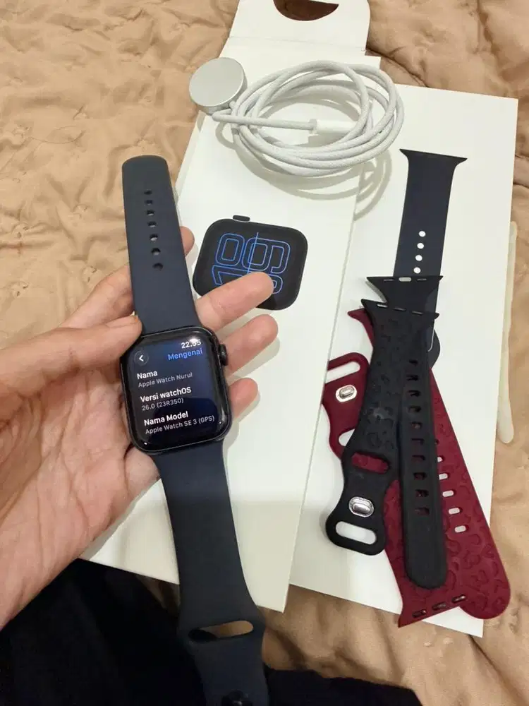 WTS: Apple Watch SE Gen 3 (2024) 40mm Midnight – Garansi iBox Aktif!