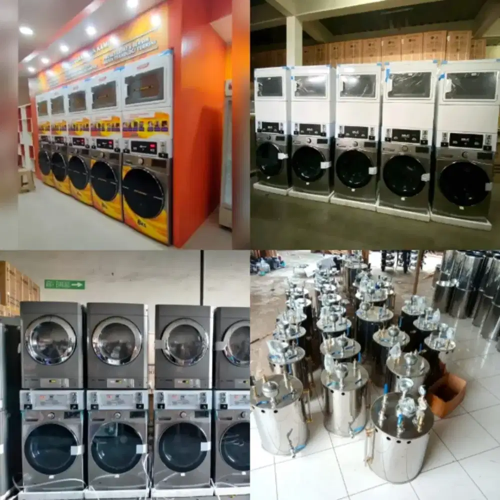 Mesin Laundry - Paket Lengkap Usaha Laundry
