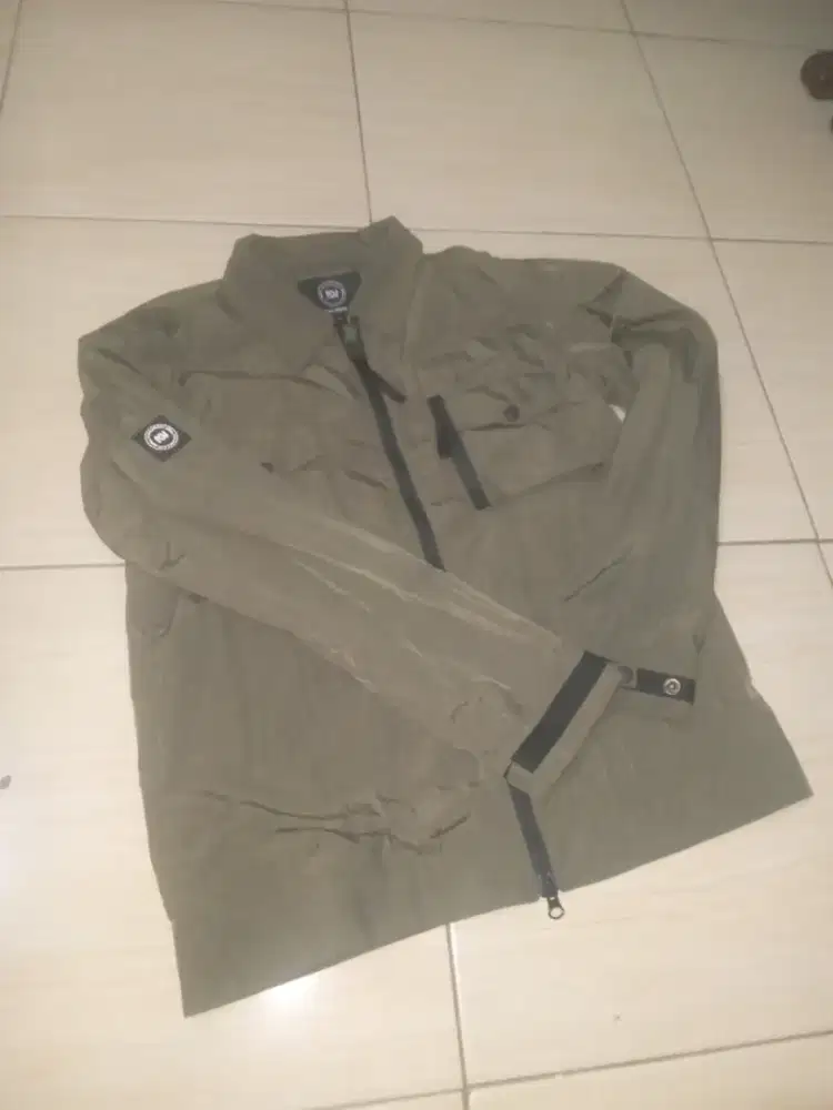 troublemaker - overshit jaket - buckingham olive