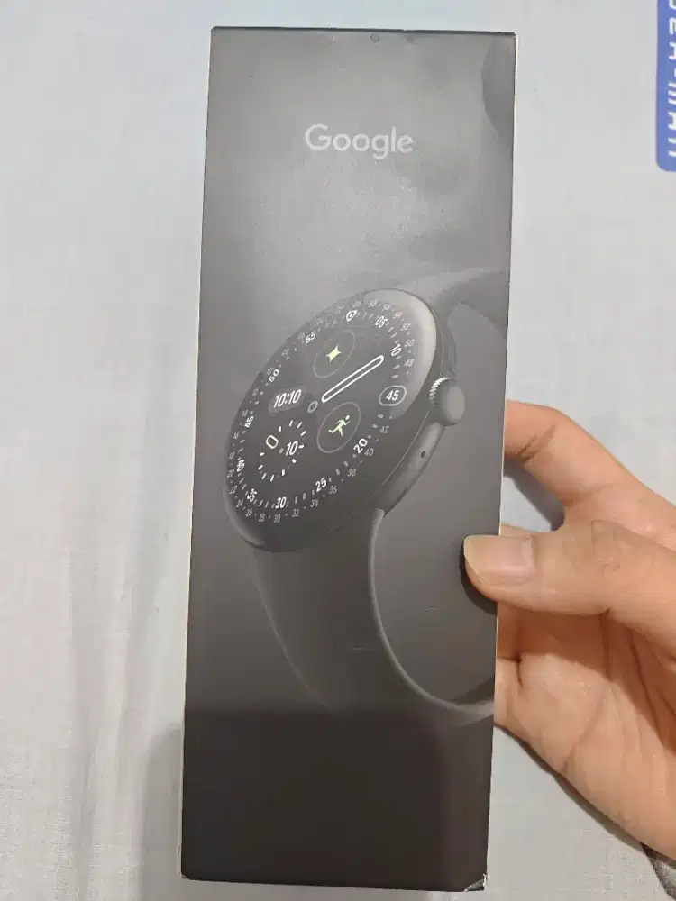 Prelove Pixel Watch 4 45 mm wifi Hitam Obsidian Black