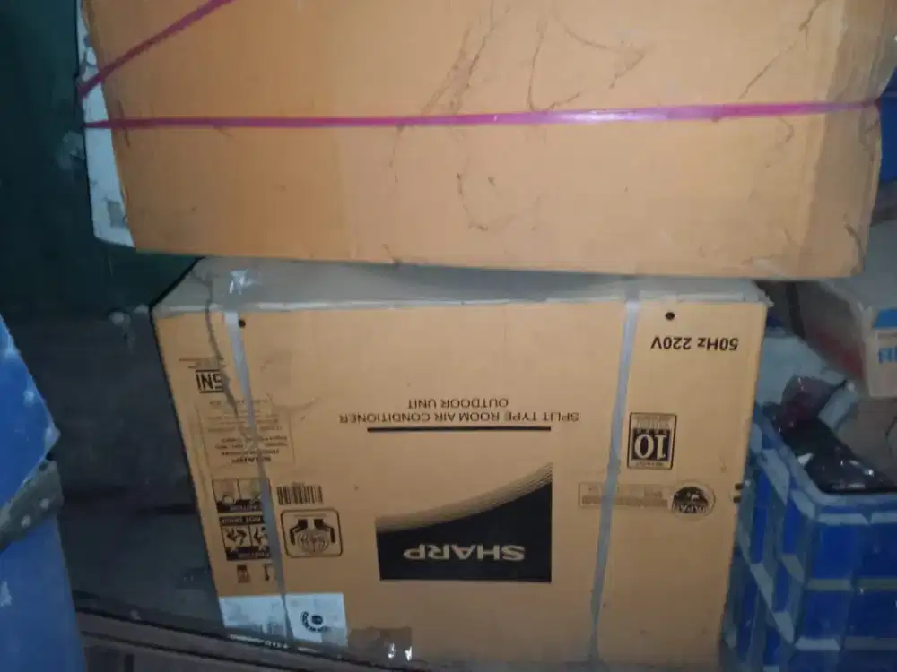 AC new Sharp terima dingin 1pk dan 1/2pk