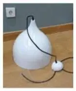 Jual lampu gantung, ada warna hitam dan putih