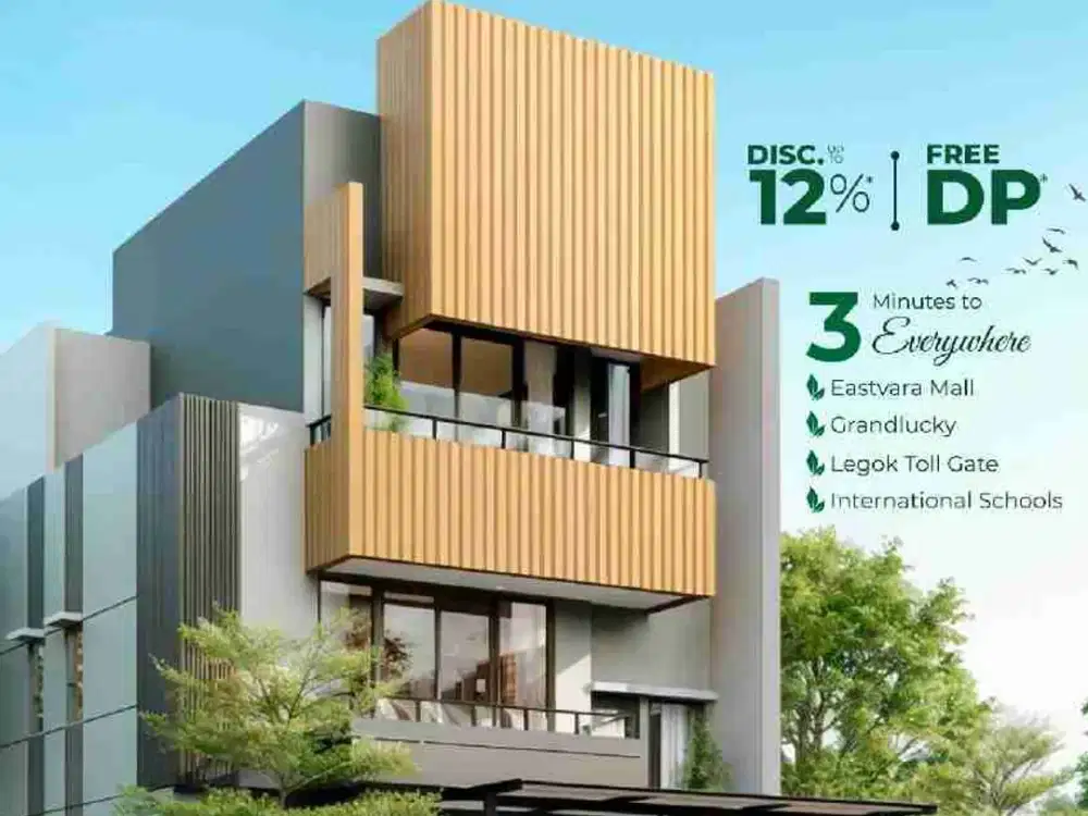 EARLY BIRD NEW TYPE OF TERRAVIA L6,5X12 L7x12 L8x12 start 1,9man diskon 12% FREE DP KPR!