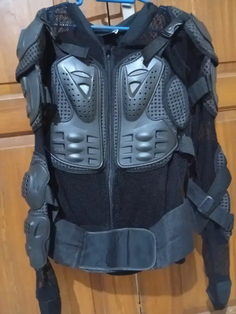 Jaket, body protector motowolf