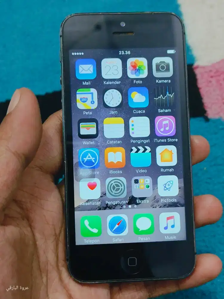 Apple Iphone 5 Black 16GB Sinyal All Operator mulus second berkualitas