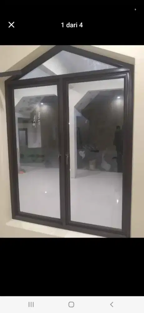 Pintu geser 2 daun variasi T230cm L200cm harga kepasang 4,3 jt / set