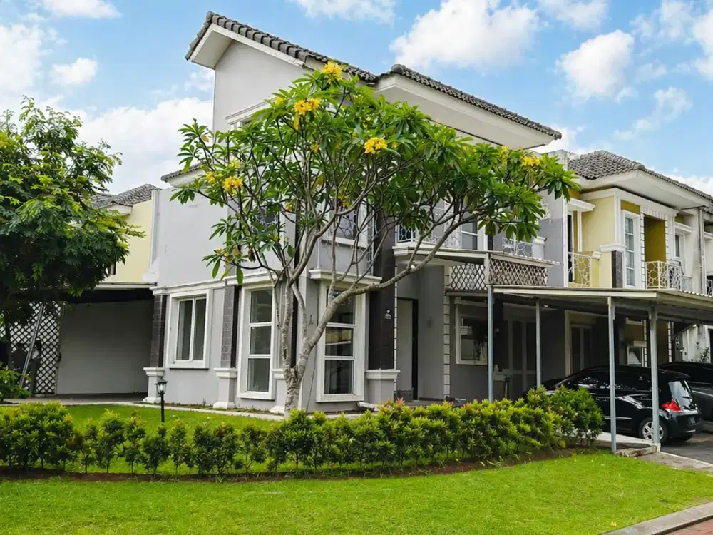 Dijual / Disewakan Rumah Hoek Fiordini Boulevard Illago