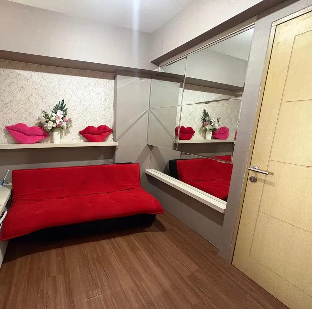 Disewakan educity apartment 2br terawat langka