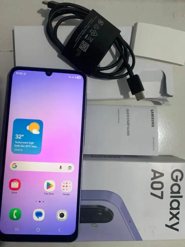 Samsung A07 4/64 Second bisa nego
