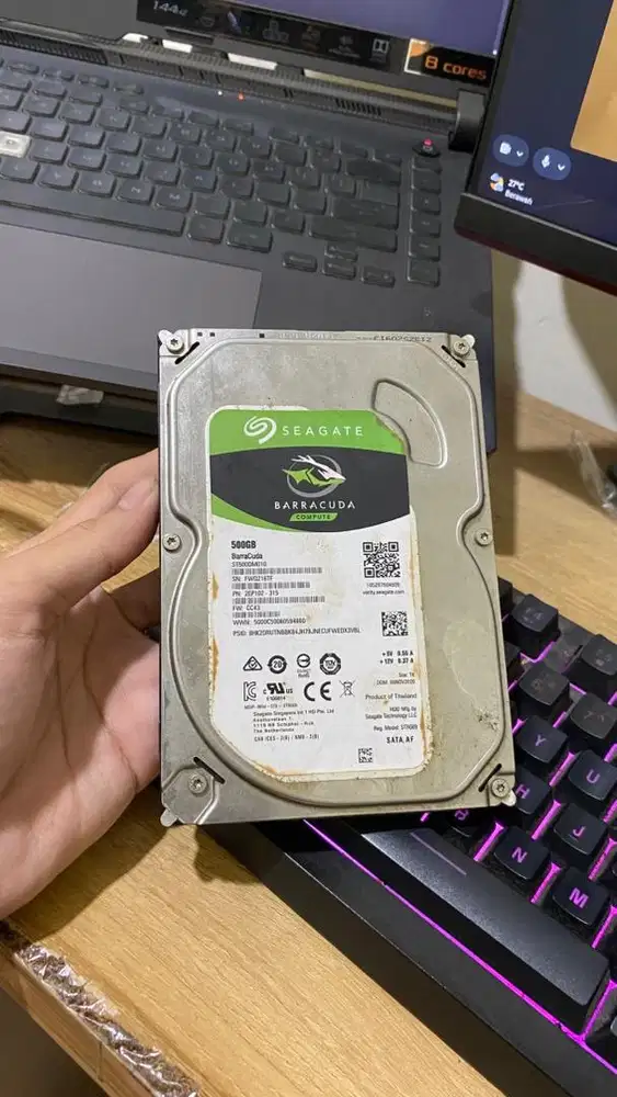 HDD SEAGATE 500GB SATA 3.5
