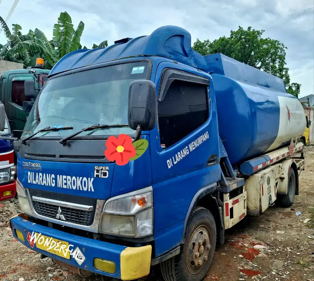 Mitsubishi Colt Diesel Tangki 8000 ltr SuperHD Bio Solar Full Sensor